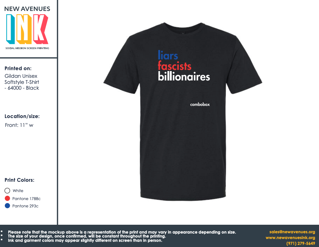 Liars Fascists Billionaires Tee